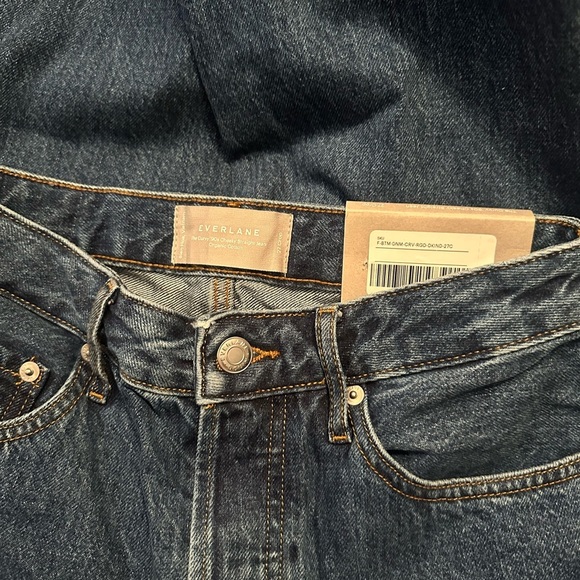 NWT EVERLANE The Curvy '90s
Cheeky Straight Jean cropped denim s27 - Picture 3 of 3